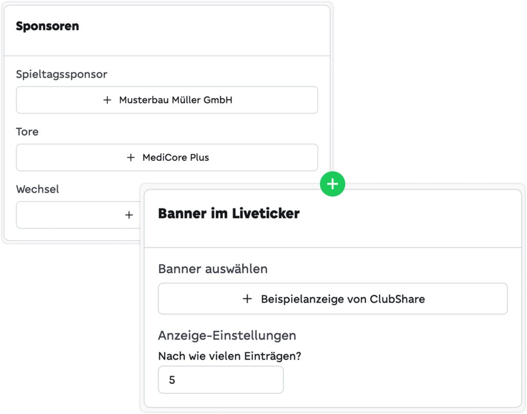 Liveticker Vermarktung 1